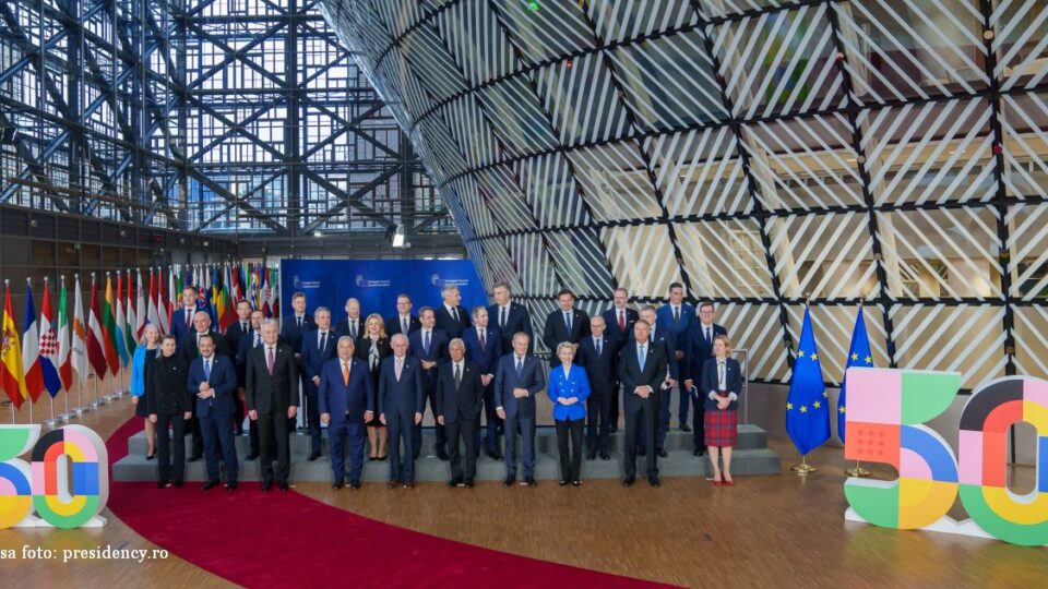 Reuniunea Consiliului European (sursa foto: presidency.ro)