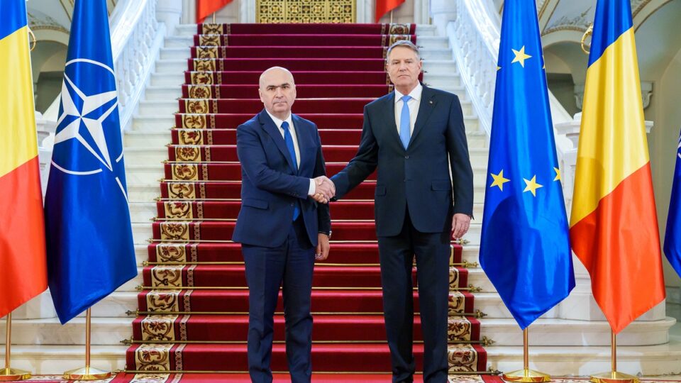 Ilie Bolojan e Klaus Iohannis (Foto: presidency.ro)