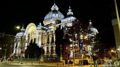La pas, prin centrul Bucureştiului