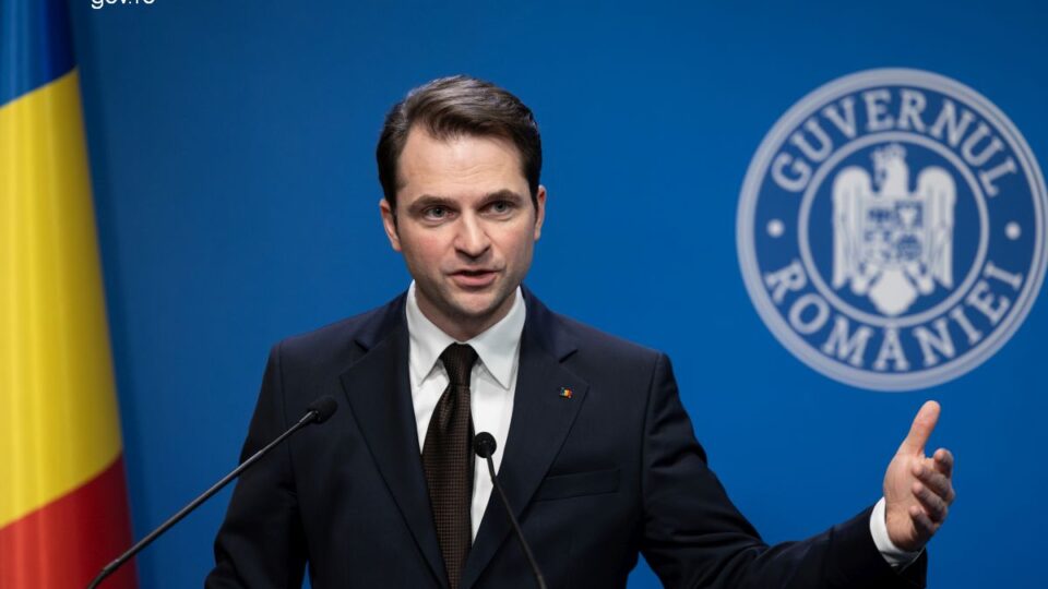 Ministrul Energiei, Sebastian Burduja / Foto: gov.ro 