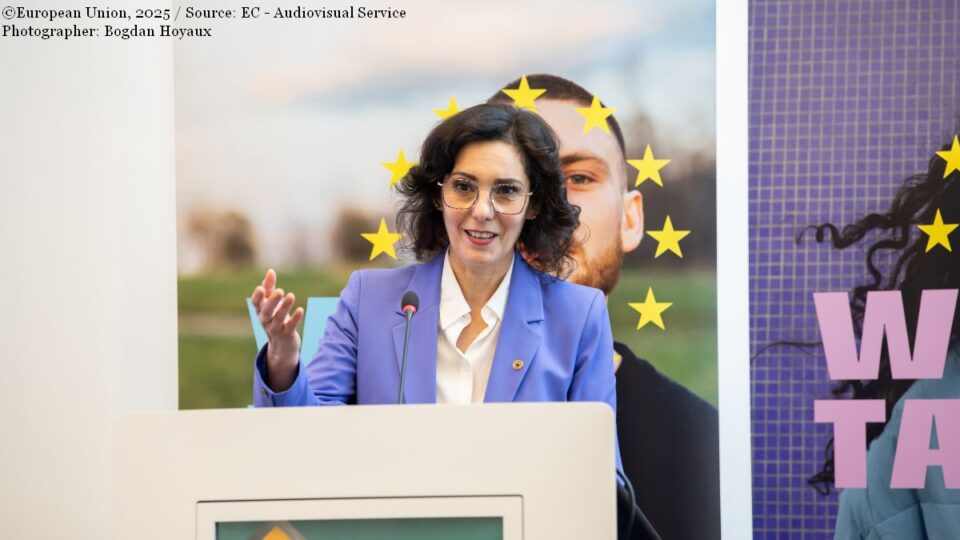 Hadja Lahbib (Foto: ©European Union, 2025 / Source: EC - Audiovisual Service Photographer: Bogdan Hoyaux)