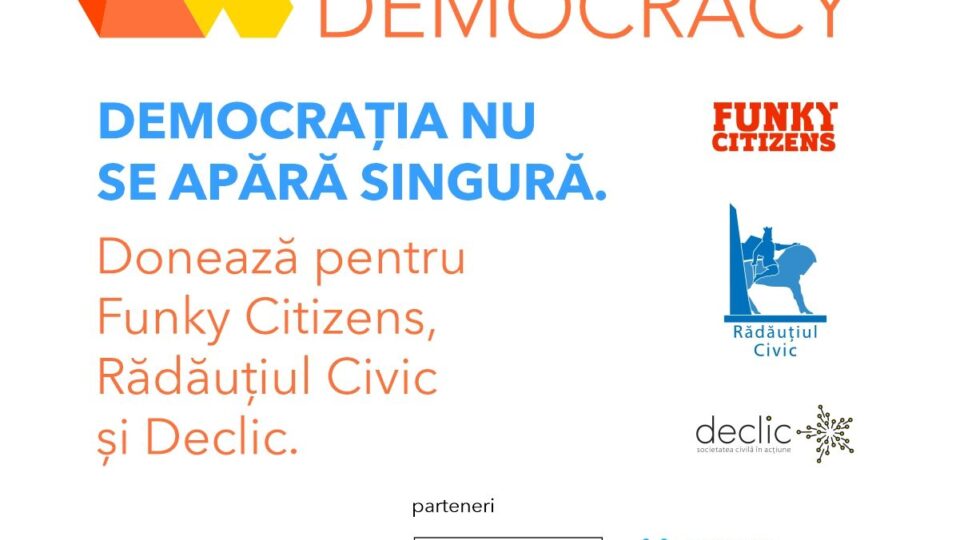 Romanian Diaspora Funding Network lansează campania Lights on Democracy