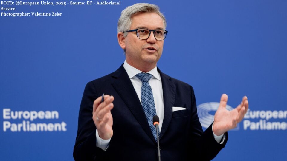 Magnus Brunner (FOTO: ©European Union, 2025 - Source: EC - Audiovisual Service Photographer: Valentine Zeler)