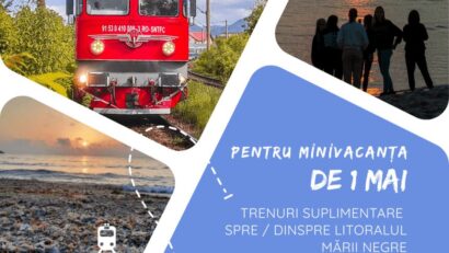 CFR Călători a suplimentat trenurile spre litoral