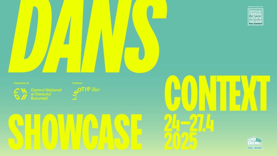 Afis Proiect "Dance. Context. Showcase"