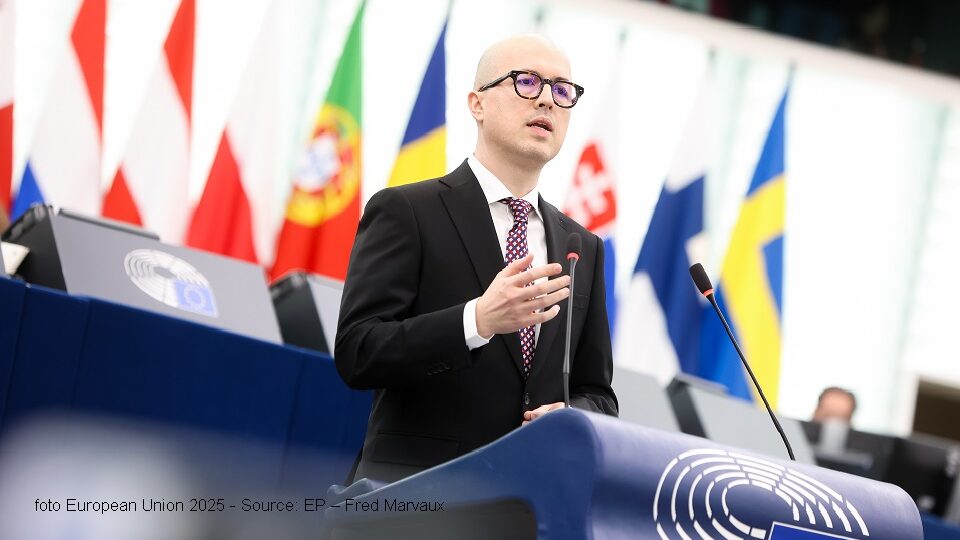 Eurodeputatul Andi Cristea (foto European Union 2025 - Source: EP – Fred Marvaux)