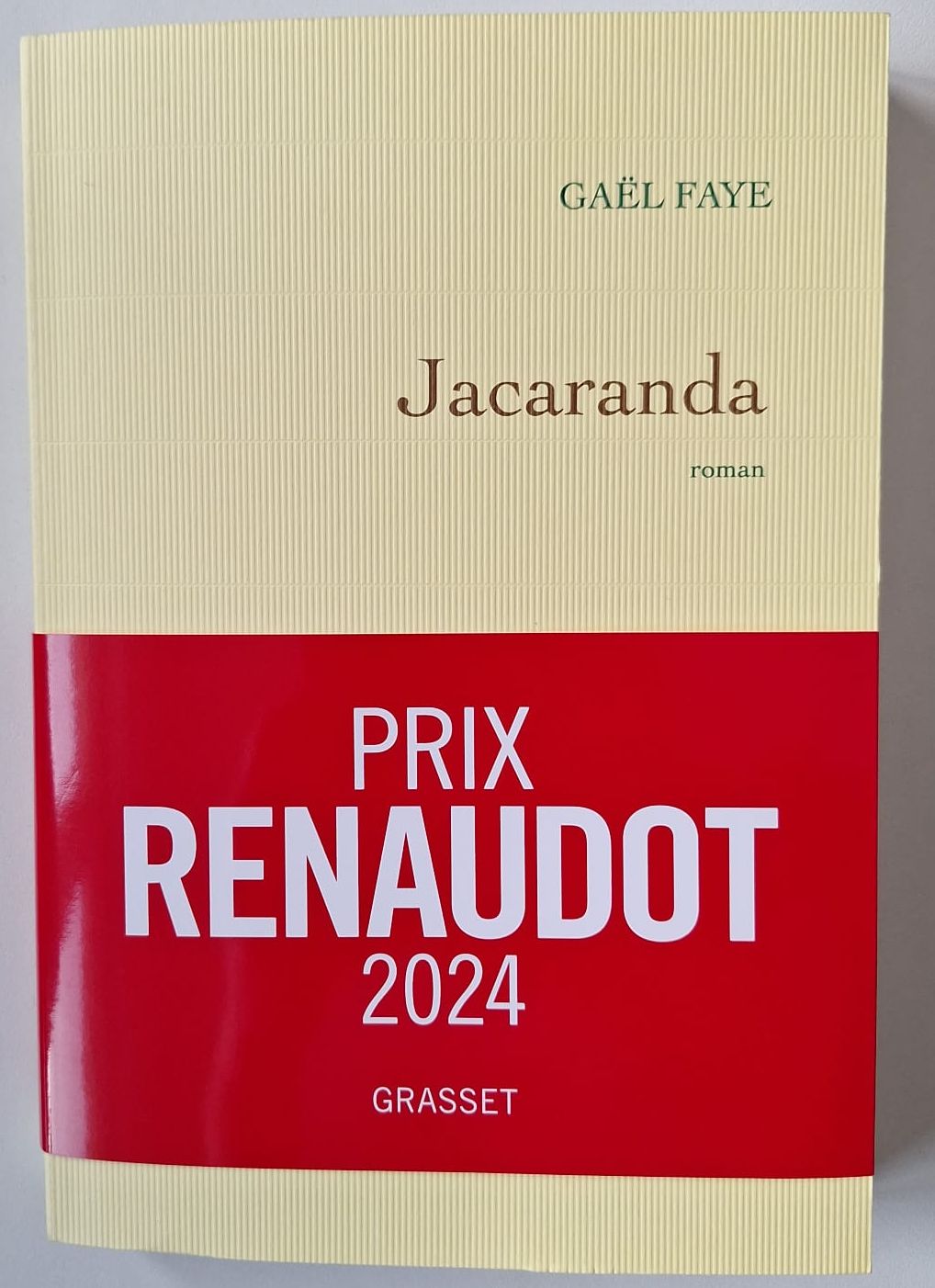Jacaranda, de Gaël Faye