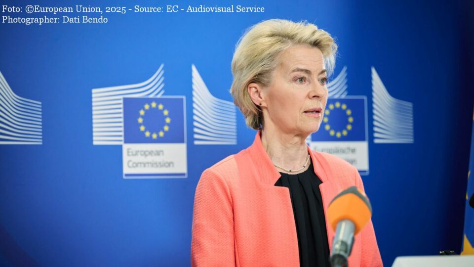 Ursula von der Leyen (Foto: ©European Union, 2025 - Source: EC - Audiovisual Service Photographer: Dati Bendo)