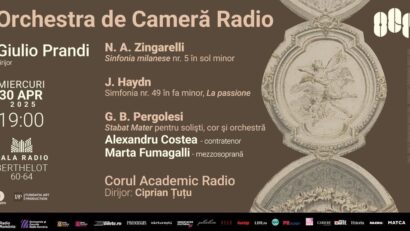 Stabat Mater, dirijat de Giulio Prandi, la Sala Radio