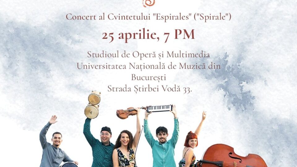 Concierto del quinteto cubano Espirales en Bucarest