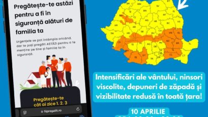 Tiempo invernal en abril