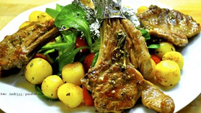 Блюда из мяса молодого барашка