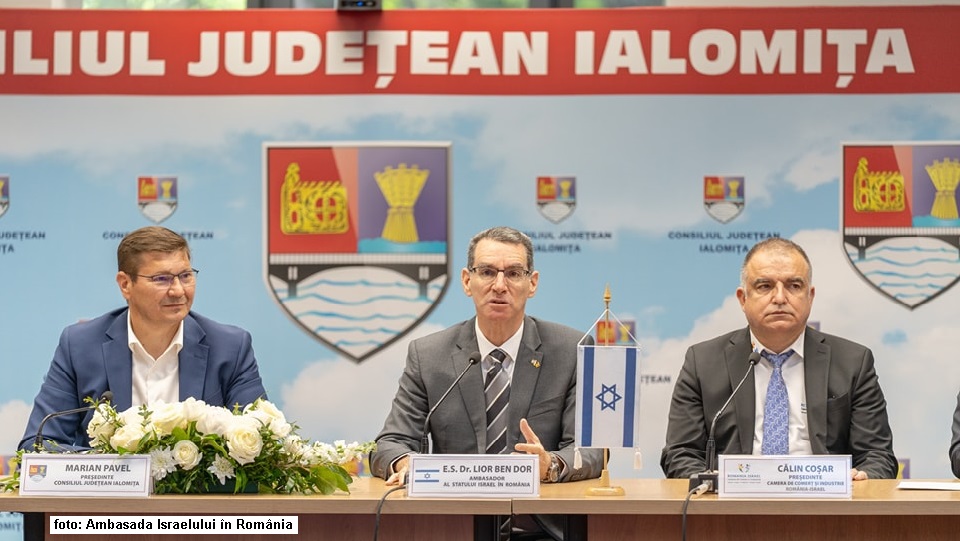 צילום: שגרירות ישראל ברומניה (שגריר ישראל ביאלומיצה)