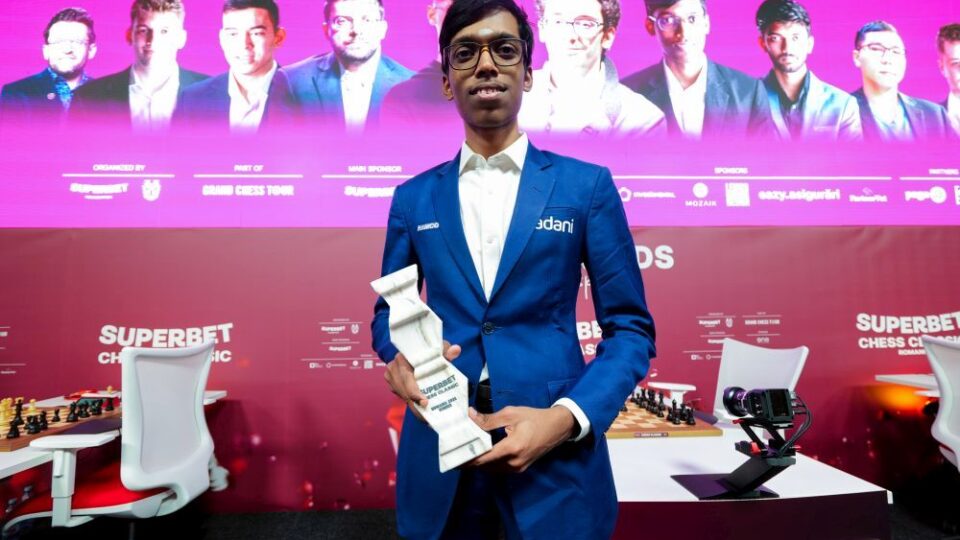 Rameshbabu Praggnanandhaa / Photo: Superbet Chess Classic România 2025
