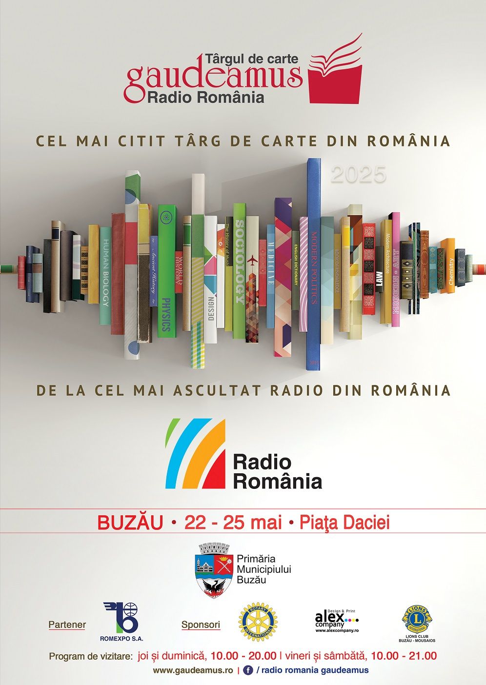 Târgul de Carte Gaudeamus Radio România – ediția Buzău