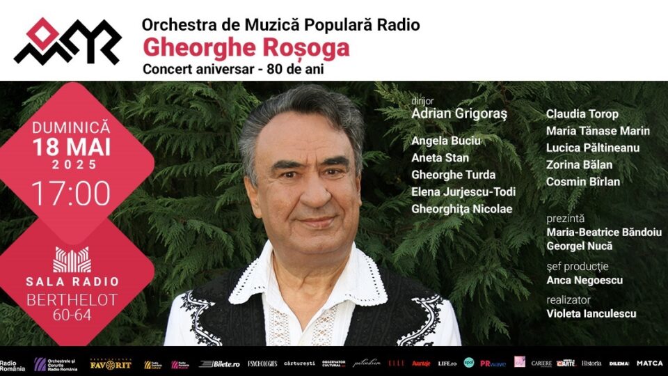 Concert folcloric aniversar Gheorghe Roșoga