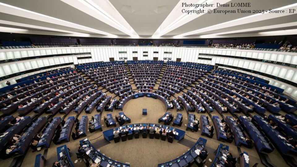 Il Parlamento Europeo (Photographer: Denis LOMME Copyright: © European Union 2025 - Source : EP))