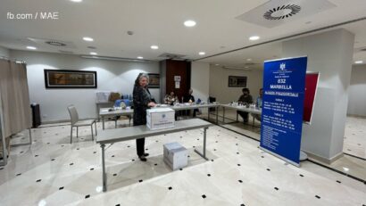 Alegeri prezidențiale / Prezența la vot în diaspora (ora 20:00)