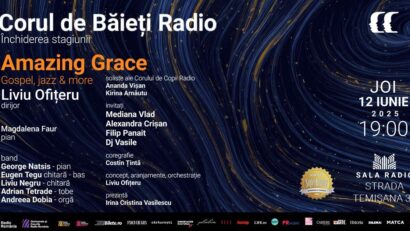 Amazing Grace” – concert prezentat de Corul de Băieţi Radio