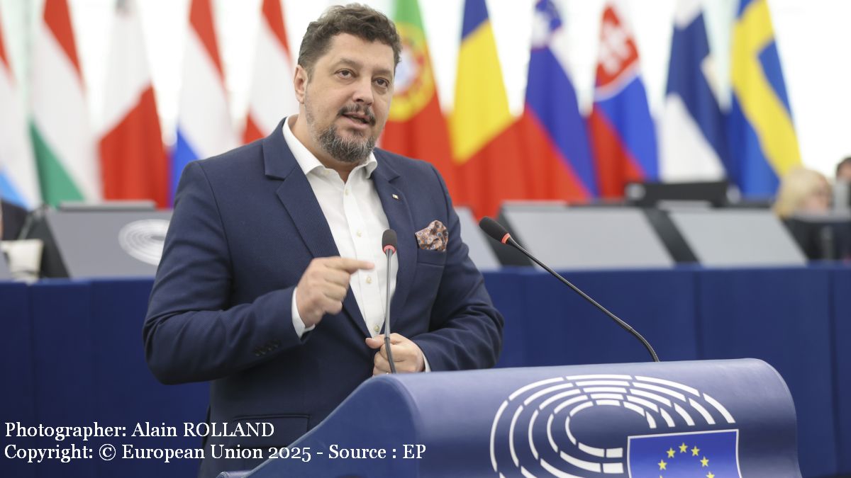 Claudiu Târziu (Photographer: Alain ROLLAND Copyright: © European Union 2025 - Source : EP)
