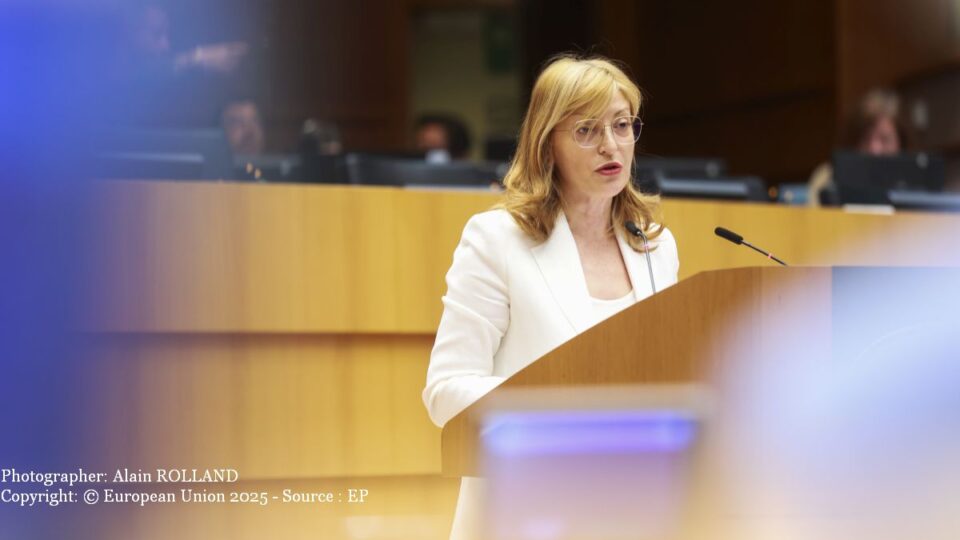 Ekaterina Zaharieva (Photographer: Alain ROLLAND Copyright: © European Union 2025 - Source : EP)