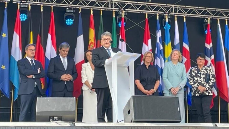 Ministrul Emil Hurezeanu la ceremonia aniversară de marcare a 40 de ani de la instituirea Spațiului Schengen