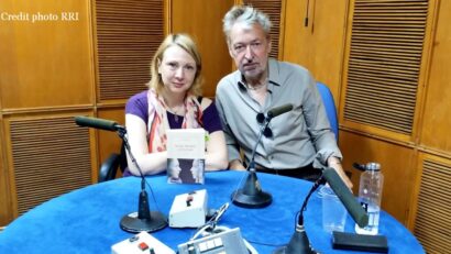 L’écrivain Eric Reinhardt à Bucarest