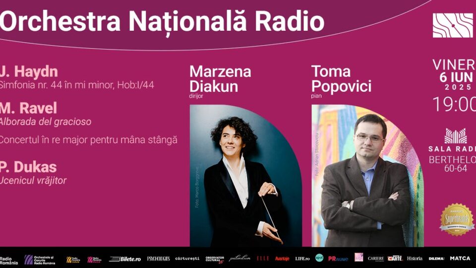 Afiş concert Sala Radio