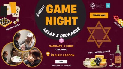 foto: JCC Bucureşti (Shavuot Game Night)
