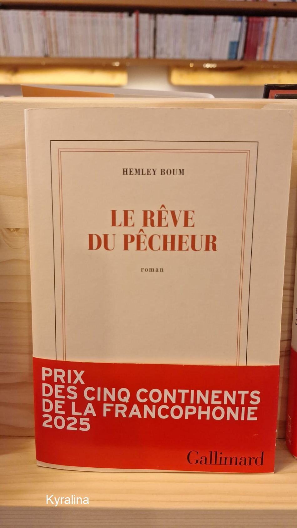 Le rêve du pêcheur, de Hemley Boum