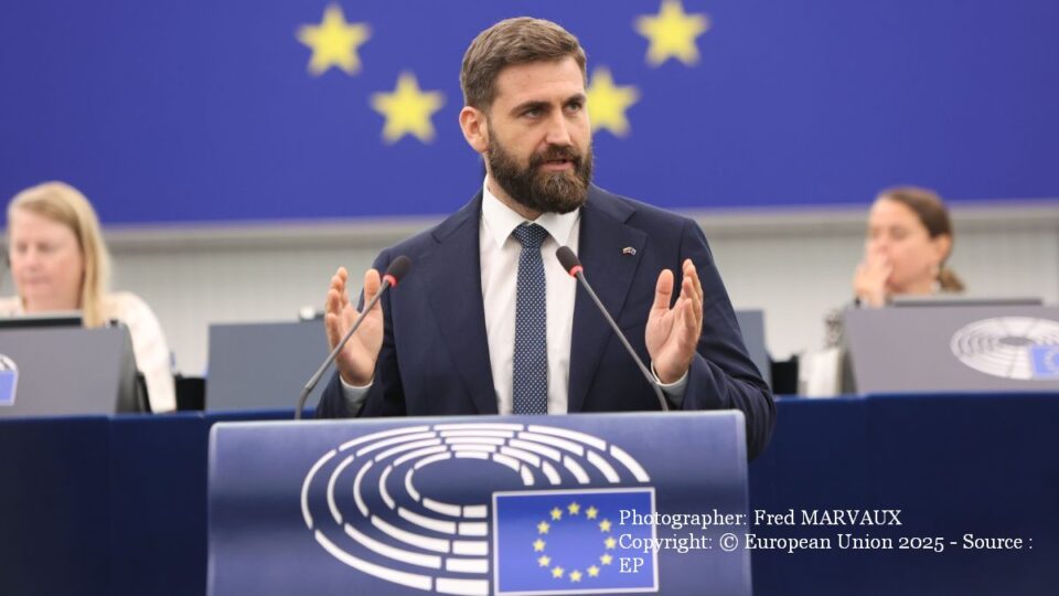 Andrey Novakov (Photographer: Fred MARVAUX Copyright: © European Union 2025 - Source : EP)