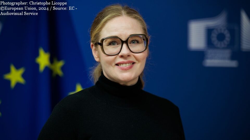 Anna-Kaisa Ikonen (Photographer: Christophe Licoppe ©European Union, 2024 / Source: EC - Audiovisual Service)