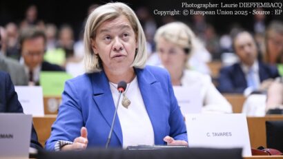 Carla Tavares (Foto: Photographer: Laurie DIEFFEMBACQ Copyright: © European Union 2025 - Source : EP)