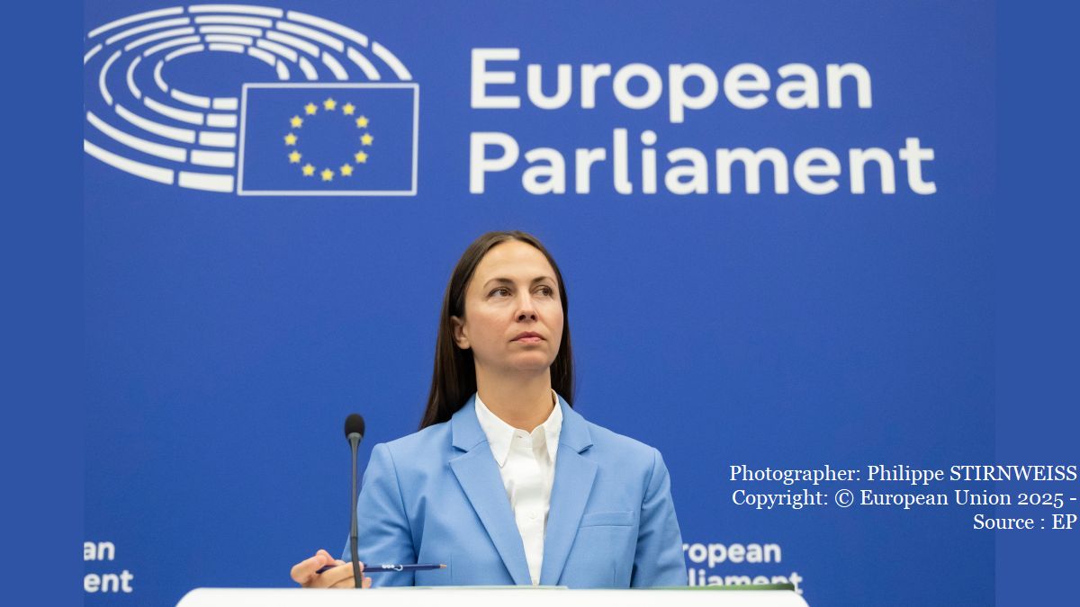 Eva Maydell (Photographer: Philippe STIRNWEISS Copyright: © European Union 2025 - Source : EP)