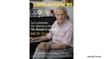 foto: Eveniment Ladislau Roth 2025 (foto ICR Tel Aviv)