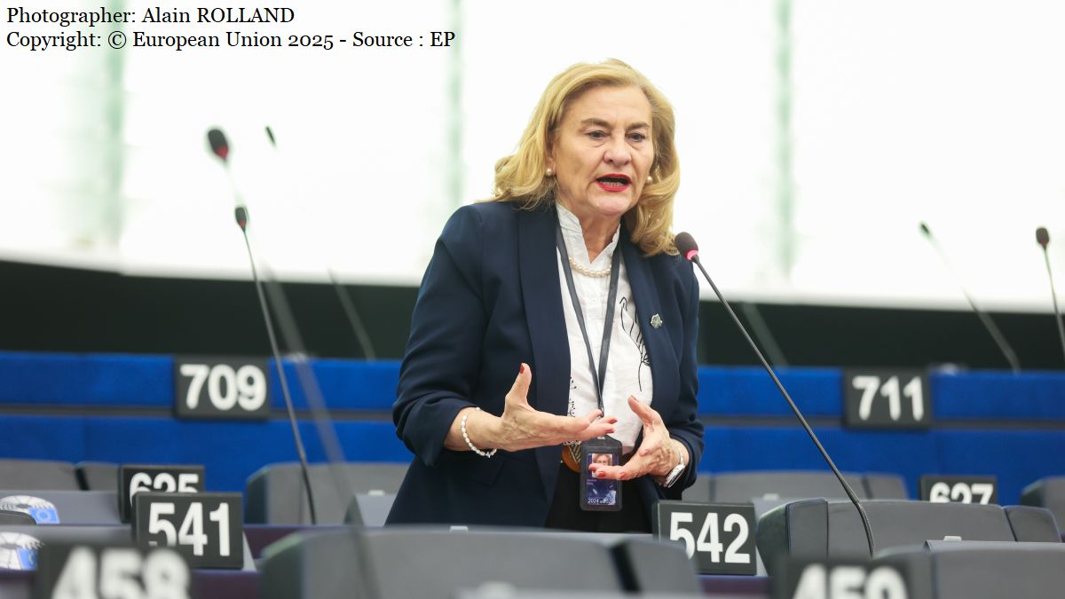 Maria Grapini (Photographer: Alain ROLLAND Copyright: © European Union 2025 - Source : EP) Maria Grapini (Photographer: Alain ROLLAND Copyright: © European Union 2025 - Source : EP)
