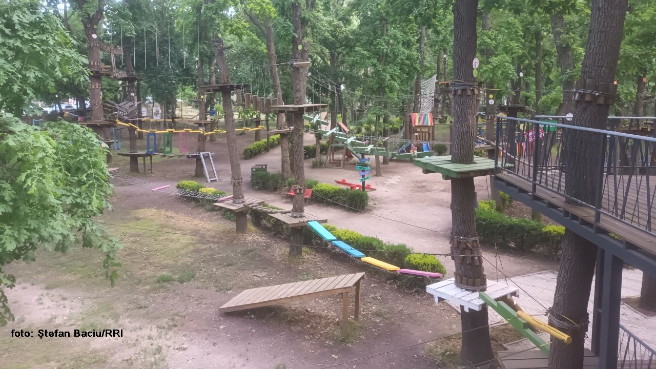 Parcul de aventură din Neptun (foto: Ştefan Baciu/ RRI)
