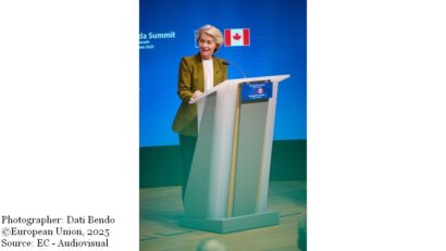 Ursula von der Leyen (Photographer: Dati Bendo ©European Union, 2025 Source: EC - Audiovisual Service)