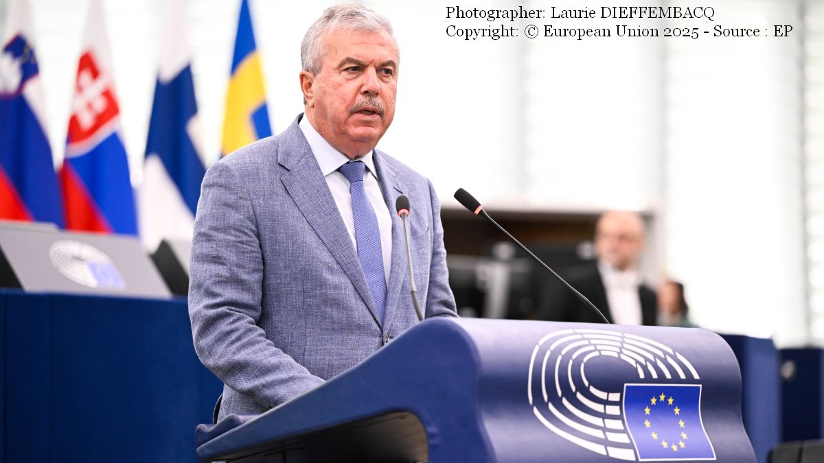 Dan Nica (Photographer: Laurie DIEFFEMBACQ Copyright: © European Union 2025 - Source : EP)