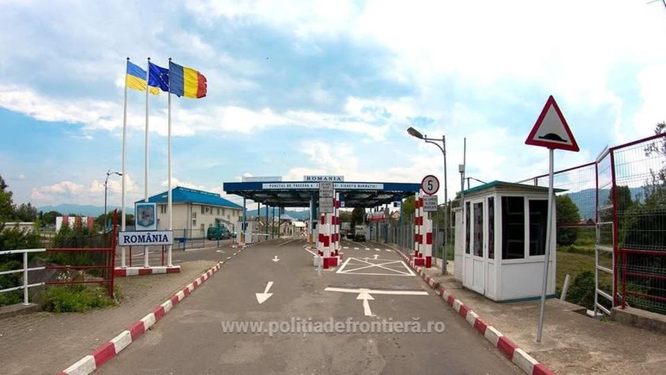 Traficului rutier este restricţionat prin PTF Sighetu Marmației (foto: politiadefrontiera.ro/ro/sighetu-marmatiei)