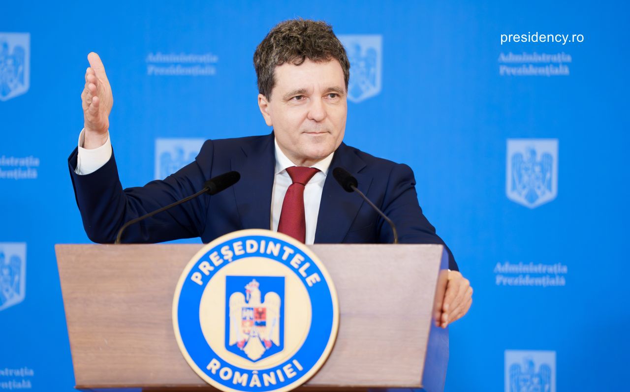 Președintele Nicușor Dan, conferință de presă pe tema justiției / Foto: presidency.ro