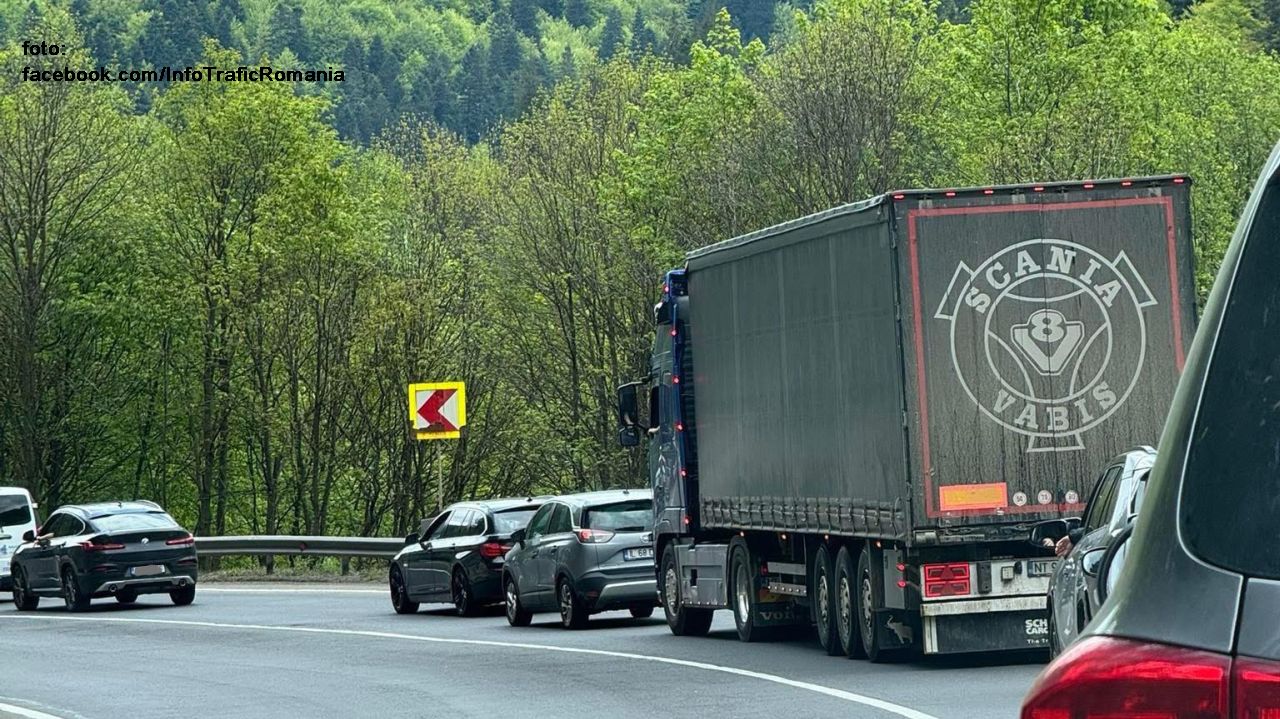 Restricţii de circulaţie - caniculă - foto: facebook.com/InfoTraficRomania