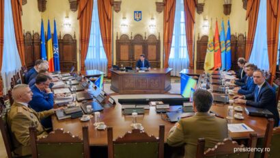 Ședință CSAT / Foto: presidency.ro