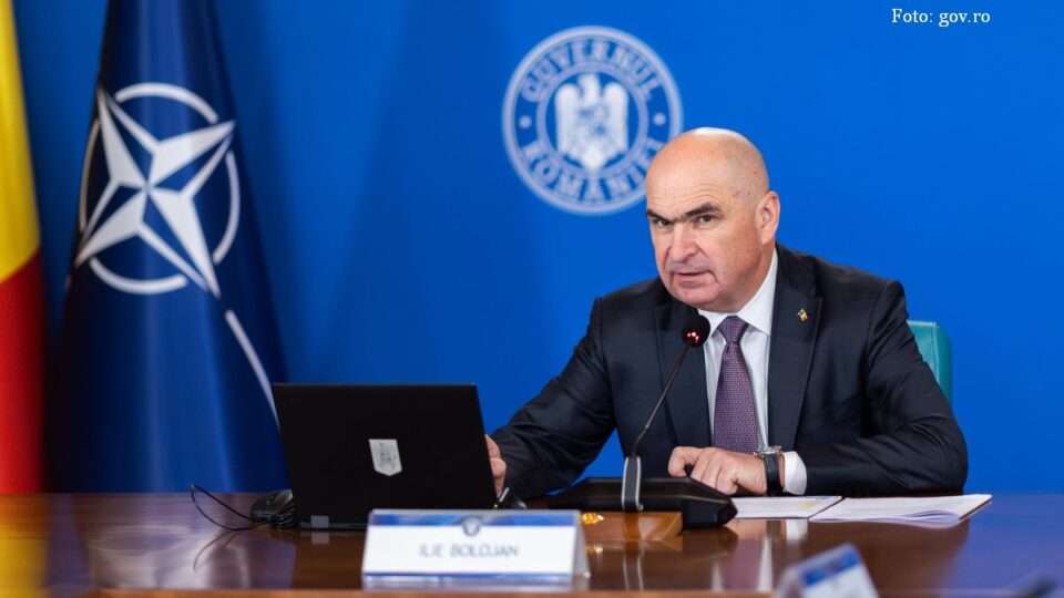 Prim-ministrul Ilie Bolojan (Foto: gov.ro)