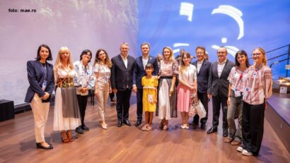 Dorin Recean, la Pavilionul României din cadrul Expo 2025 Osaka (foto: mae.ro)