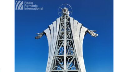 Statuie Inima lui Iisus, dealul Gordon, Harghita / Fotograf: Antonio Madrid / RRI