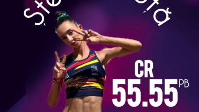 Ştefania Uţă (sursă foto: facebook | Federația Română de Atletism)