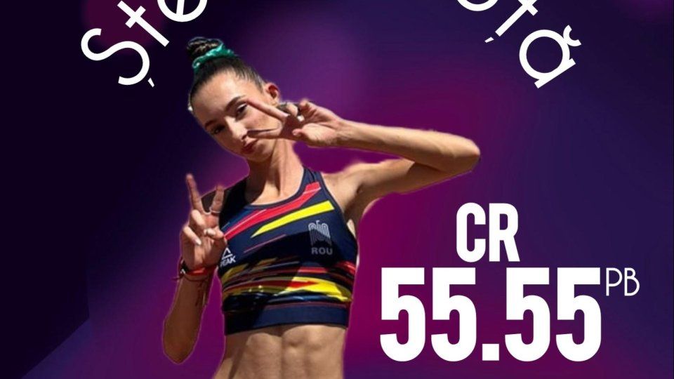 Ştefania Uţă (sursă foto: facebook | Federația Română de Atletism) Ştefania Uţă (sursă foto: facebook | Federația Română de Atletism)