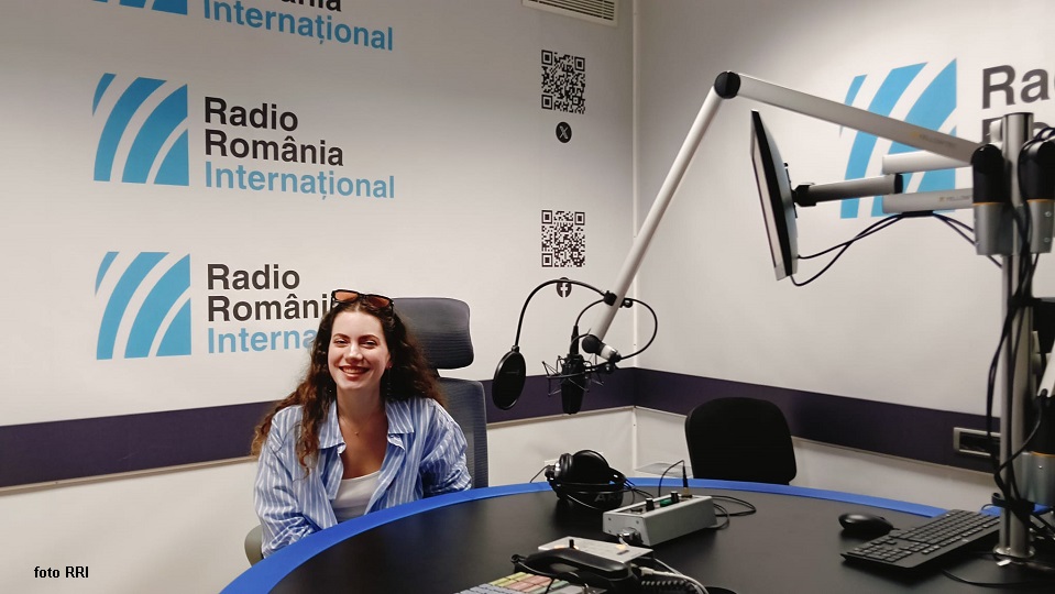 Violonista Sânziana Mândruţ, de la Viena (foto RRI)