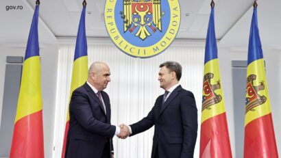 Ilie Bolojan și Dorin Răcean / Foto: gov.ro